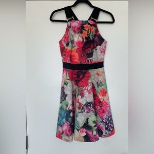 Ted Baker Multicolor Floral Mini Dress